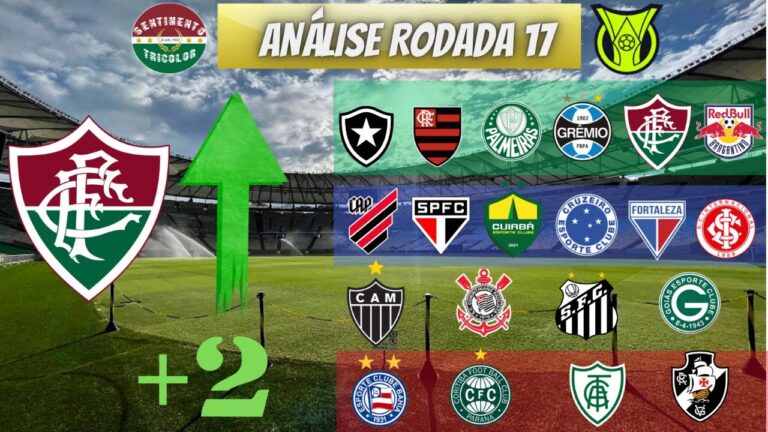 ANÁLISE DA RODADA - COM VITÓRIA FLUMINENSE SOBE 2 POSIÇÕES NA TABELA DO BRASILEIRÃO