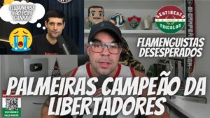 FLAMENGUISTAS EM TOTAL DESESPERO - O PALMEIRAS JÁ É O CAMPEÃO DA LIBERTADORES DISSE DAVY JONES