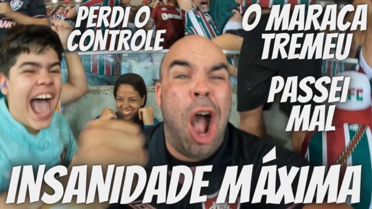 ÊXTASE E INSANIDADE COMPLETA NO MARACANÃ - NUNCA VI NADA IGUAL NA TORCIDA DO FLUMINENSE