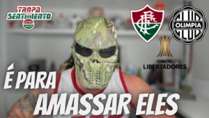 PRESSÃO ALTA - HOJE É DIA DE VITÓRIA E NADA MAIS INTERESSA - FLUMINENSE X OLÍMPIA - LIBERTADORES