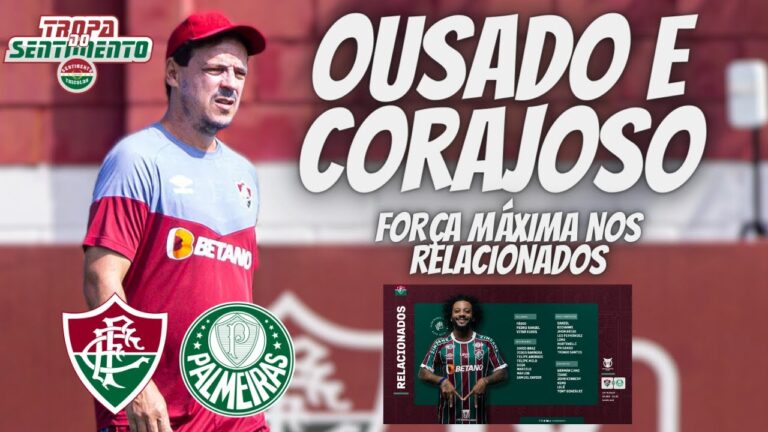 DINIZ SURPREENDE E RELACIONA NO FLUMINENSE FORÇA MÁXIMA DIANTE DO PALMEIRAS NO MARACANÃ