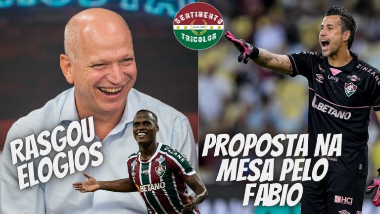 JORNALISTA SOLTA O VERBO SOBRE O JHON ÁRIAS | INFORMAÇÕES SOBRE A RENOVAÇÃO DO GOLEIRO FÁBIO