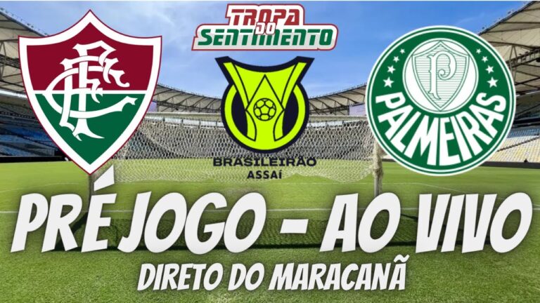 PRÉ JOGO DIRETO DO MARACANÃ - FLUMINENSE X PALMEIRAS - BRASILEIRÃO 2023