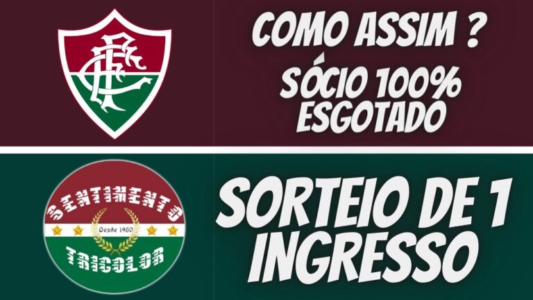 ENTENDA - FLUMINENSE TOMA DECISÃO POLÊMICA | SORTEIO DE 2 INGRESSOS PARA FLUMINENSE X OLÍMPIA