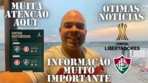 ÓTIMAS NOTÍCIAS - INFORMAÇÃO MUITO IMPORTANTE PARA OS TORCEDORES DO FLUMINENSE