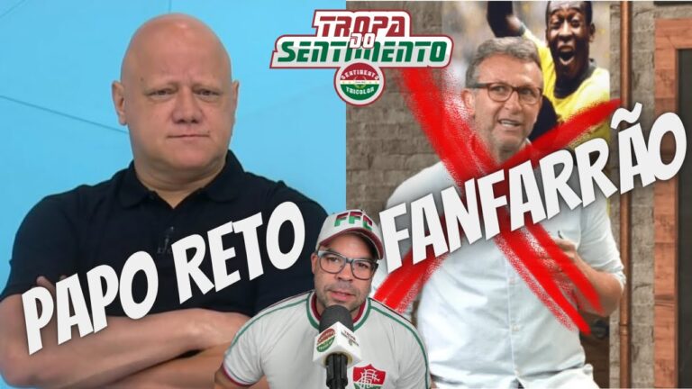 NETO DÁ DECLARAÇÃO POLÊMICA SOBRE O FLUMINENSE E RONALDO MANDA A REAL NA CARA DOS COLORADOS