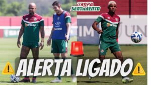 PREOCUPAÇÃO GRANDE E ATENÇÃO TOTAL NO FLUMINENSE