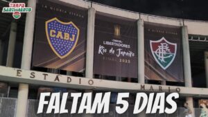 FALTAM 5 DIAS - CONFRONTOS ENTRE TORCEDORES DO FLUMINENSE E DO BOCA JRS JÁ ACONTECEM EM COPACABANA