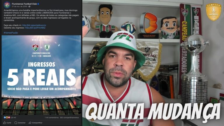 ELES AINDA ACHAM QUE PODEM RECLAMAR - QUANTA MUDANÇA NO FLUMINENSE EM TÃO POUCO TEMPO