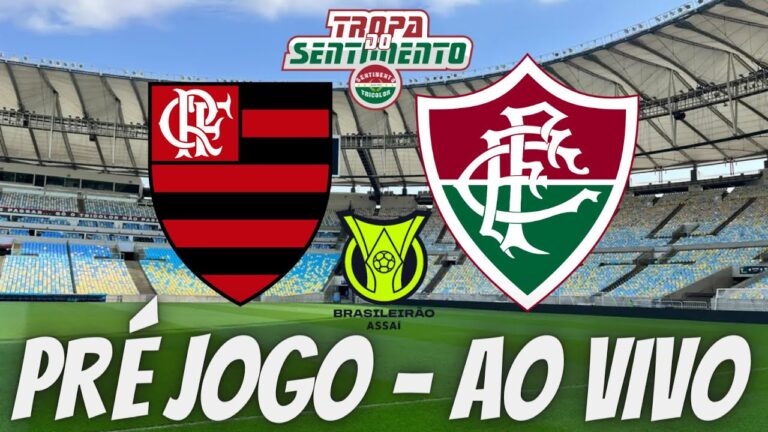 PRÉ JOGO AO VIVO DIRETO DO MARACANÃ - FLAMENGO X FLUMINENSE