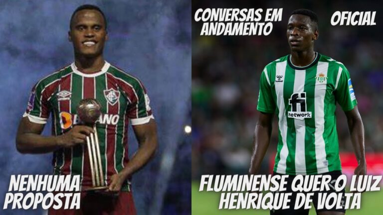 ENTENDA - LUIZ HENRIQUE CHEGANDO NÃO SIGNIFICA QUE ÁRIAS ESTEJA  SAINDO DO FLUMINENSE