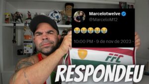 MARCELO RESPONDE SE ZOMBOU OU NÃO DO BOTAFOGO NAS REDES SOCIAIS