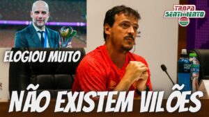 PARE DE TENTAR ACHAR CULPADOS - GUARDIOLA EXALTA O TRABALHO DE FERNANDO DINIZ NO FLUMINENSE