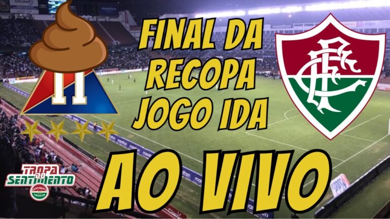 AO VIVO - FINAL DA RECOPA - LDU X FLUMINENSE - JOGO 1 (IDA)