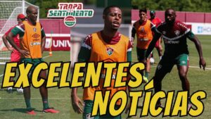 EXCELENTES NOTÍCIAS NO EMBARQUE DO FLUMINENSE PARA O EQUADOR