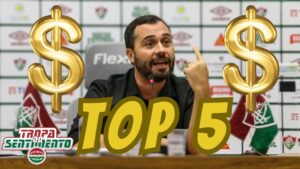 EXCELENTE NOTÍCIA - FLUMINENSE NO TOP 5 EM PATROCÍNIO MASTER NO FUTEBOL BRASILEIRO