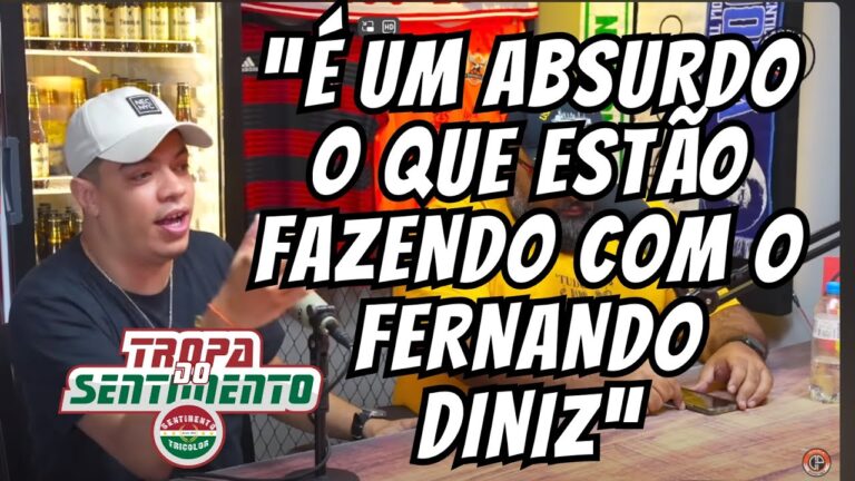 BRUNO CANTARELI FAZ DEFESA PESADA PARA FERNANDO DINIZ E CRÍTICA OS HATERS DO TREINADOR NO FLUMINENSE