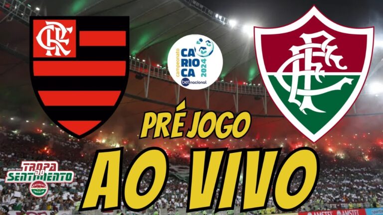 AO VIVO DIRETO DO MARACANÃ - FLAMENGO X FLUMINENSE - CARIOCÃO 2024