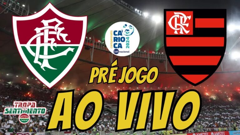 AO VIVO DIRETO DO MARACANÃ - FLUMINENSE X FLAMENGO - JOGO 1 SEMIFINAL CARIOCÃO 2024