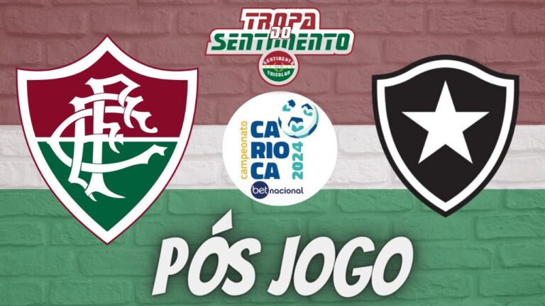 PÓS JOGO - FLUMINENSE X BOTAFOGO - CARIOCÃO 2024