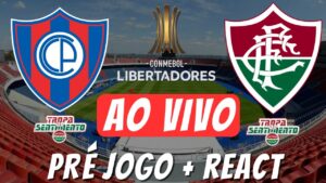 ⚽ AO VIVO - PRÉ JOGO + REACT | CERRO PORTEÑO X FLUMINENSE - 3ª RODADA TAÇA LIBERTADORES DA AMÉRICA