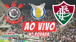 AO VIVO - PRÉ JOGO + REACT | CORINTHIANS X FLUMINENSE - 4ª RODADA BRASILEIRÃO 2024