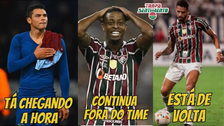 🤞 É AGORA OU NUNCA - RENATO AUGUSTO DE VOLTA - KENO FORA - ÚLTIMAS NOTÍCIAS DO FLUMINENSE