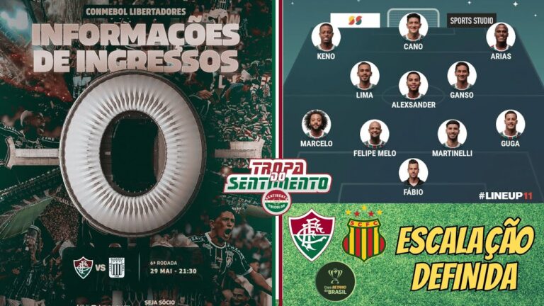 ⚽ DINIZ SURPREENDE E DEFINI ESCALAÇÃO DO FLUMINENSE PARA ENFRENTAR O SAMPAIO CORREA PELA CB