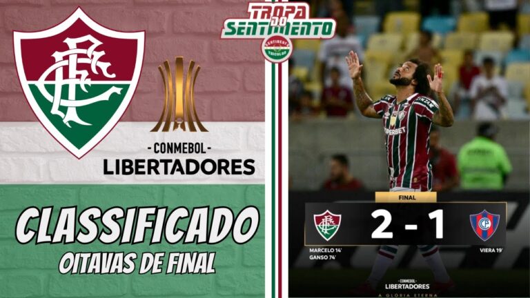 ⚽ CLASSIFICADO - FLUMINENSE 2 X 1 CERRO PORTEÑO - TAÇA LIBERTADORES DA AMÉRICA 2024