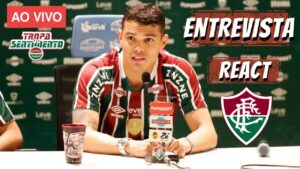 🔴AO VIVO - REACT DA ENTREVISTA COLETIVA DE THIAGO SILVA NO FLUMINENSE