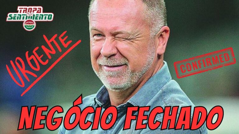 🚨 URGENTE 🚨 MANO MENEZES É O NOVO TÉCNICO DO FLUMINENSE