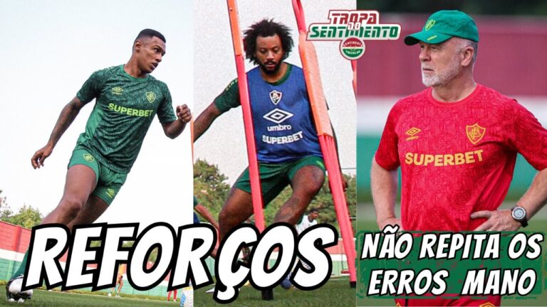 ✅ REFORÇOS PARA DOMINGO ✅ ❌ GABRIEL PIRES NÃO MANO ❌ ÚLTIMAS NOTÍCIAS DO FLUMINENSE