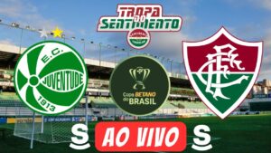 🔴 AO VIVO - JUVENTUDE X FLUMINENSE - OITAVAS COPA DO BRASIL - JOGO DE IDA