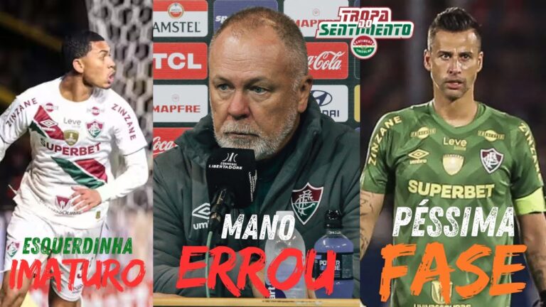 FALTA COMPROMISSO E HUMILDADE A MUITOS NESSE TIME DO FLUMINENSE