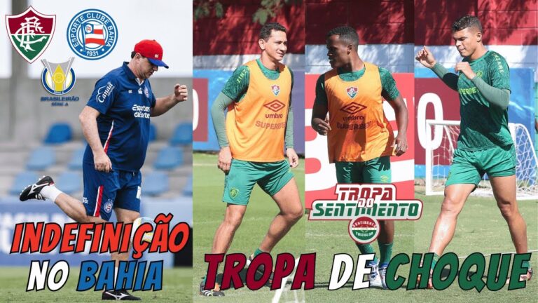 ‼️ ALERTA ‼️ - PÉSSIMOS RESULTADOS PRESSIONAM AINDA MAIS O FLUMINENSE A VENCER O BAHIA NO MARACANÃ