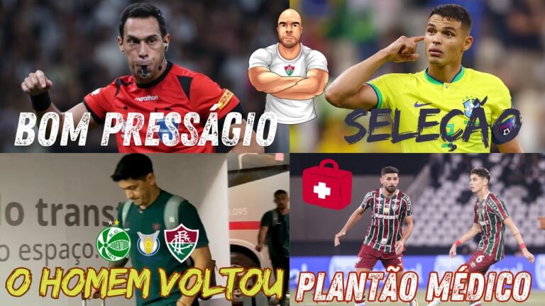 ÓTIMAS NOTÍCIAS | RELACIONADOS DO FLUMINENSE | DEFINIDO ARBITRAGEM PARA O JOGO CONTRA O GALO