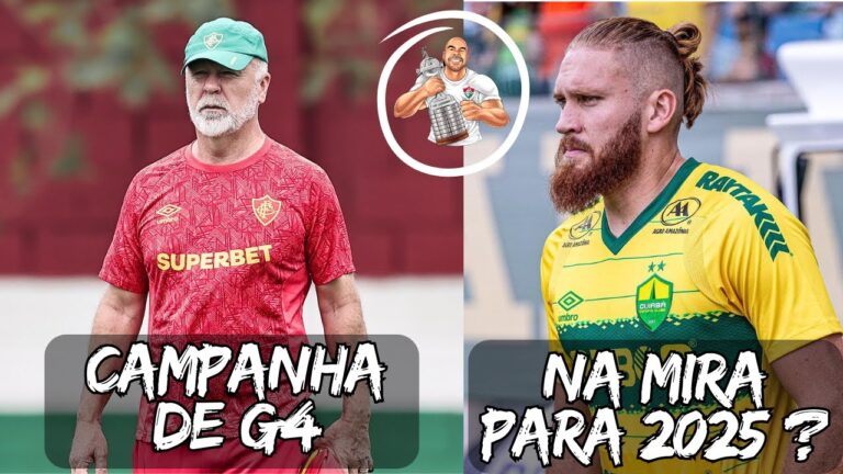 ISIDRO PITTA NO FLUMINENSE ? | MANO MENEZES TEM CAMPANHA DE G4 NO BRASILEIRÃO 2024