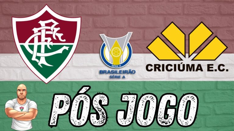 ⚽ PÓS JOGO - FLUMINENSE X CRICIÚMA - 35ª RODADA BRASILEIRÃO 2024