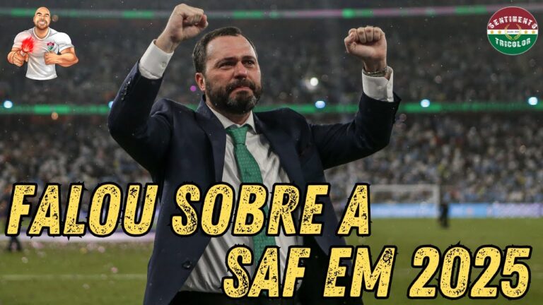 🔴 FLUMINENSE SERÁ SAF EM 2025 AFIRMA PRESIDENTE MÁRIO BITTENCOURT EM CARTA PARA OS SÓCIOS