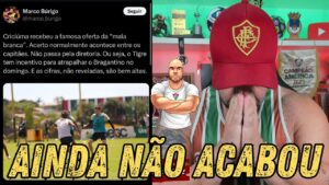 🚨 ATENÇÃO - CRICIÚMA RECEBEU MALA BRANCA AFIRMA JORNALISTA