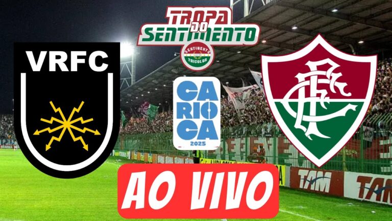 🔴 AO VIVO - REACT - VOLTA REDONDA X FLUMINENSE - 2ª RODADA TAÇA GUANABARA 2025