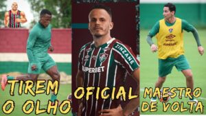 TIREM O OLHO DO ÁRIAS RIVAIS - RENÊ É APRESENTADO - GANSO ESTÁ DE VOLTA AO FLUMINENSE