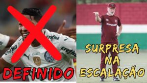 RONY NÃO VEM PARA O FLUMINENSE - MANO SURPREENDE NA ESCALAÇÃO DO FLUMINENSE