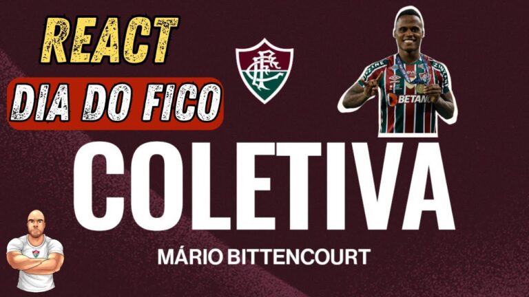 🚨REACT🚨 COLETIVA SURPRESA DO PRESIDENTE MÁRIO BITTENCOURT DO FLUMINENSE