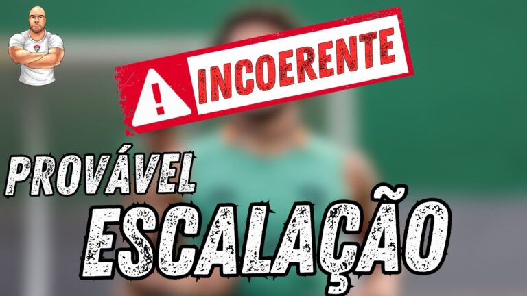 MANO INCOERENTE - PROVÁVEL ESCALAÇÃO DO FLUMINENSE PARA ENFRENTAR O VASCO