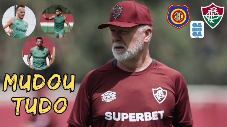 😎 VOLTEI - MANO MUDA RADICALMENTE A ESCALAÇÃO DO FLUMINENSE PARA ENFRENTAR O MADUREIRA PELO CARIOCÃO