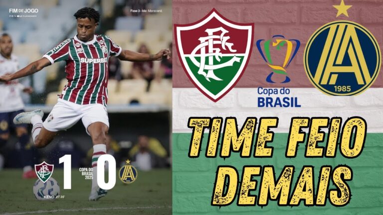 PÓS JOGO - FLUMINENSE 1 X 0 APARECIDENSE