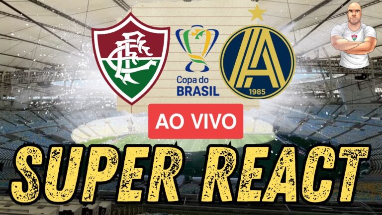 🔴 AO VIVO REACT - FLUMINENSE X APARECIDENSE - COPA DO BRASIL FASE 3 JOGO 1 DE 2