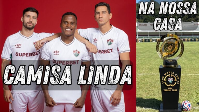 ÚLTIMAS NOTÍCIAS DO FLUMINENSE - ESCALAÇÃO - CAMISA 2 LANÇADA TROFÉU DO MUNDIAL NAS LARANJEIRAS