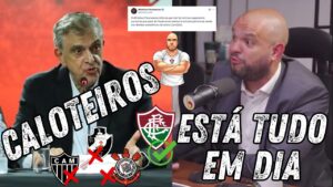 🔴 CALOTEIRO NÃO - VICE PRESIDENTE DO FLUMINENSE RESPONDE AO PETRAGLIA SOBRE ACUSAÇÃO DE CALOTE
